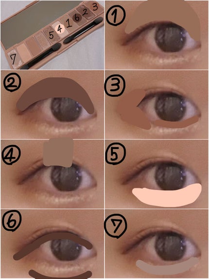 プレイカラー アイシャドウ/ETUDE/アイシャドウパレットを使ったクチコミ(5枚目)