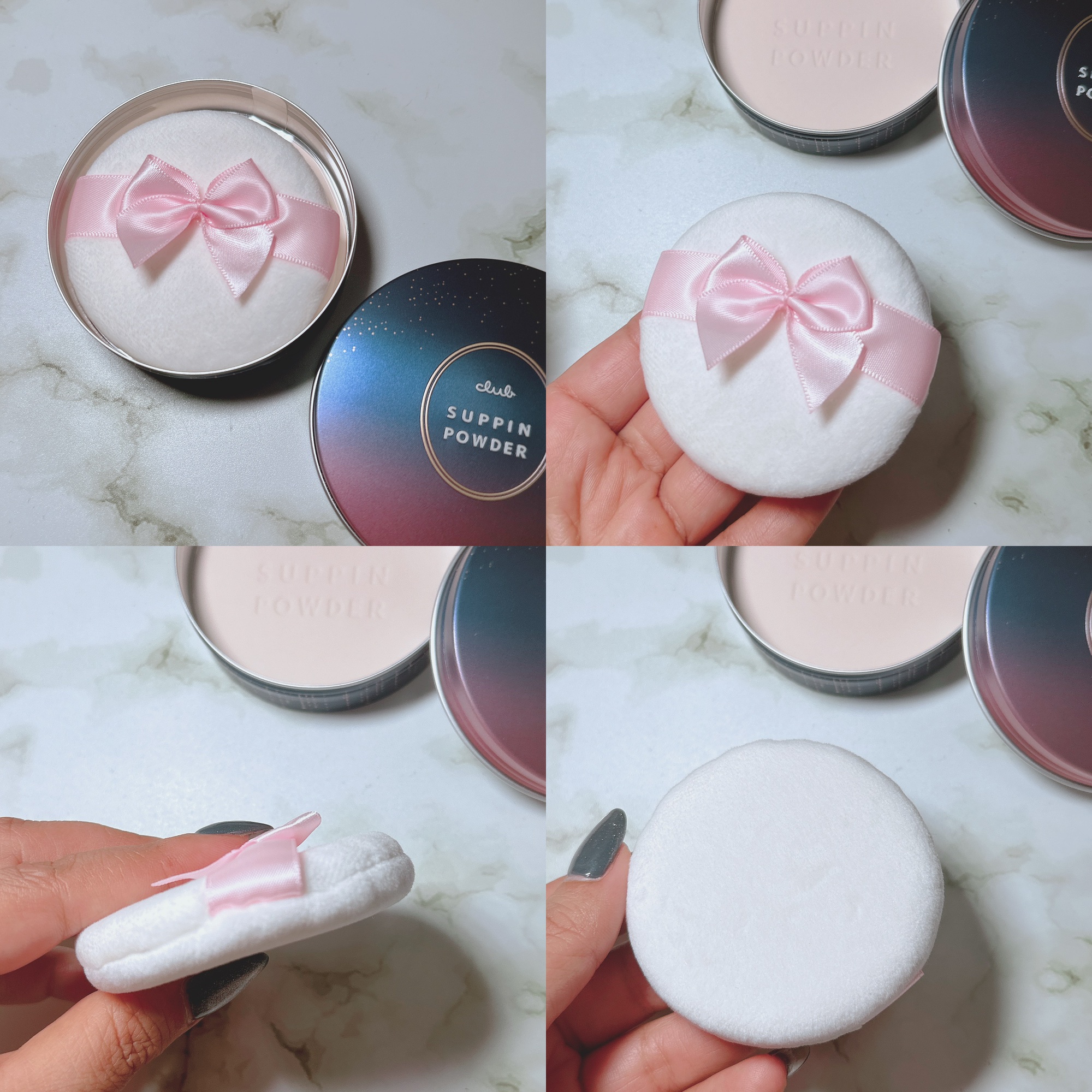 すっぴんパウダーC スリーピームーンの香り/クラブ/プレストパウダーを使ったクチコミ（3枚目）