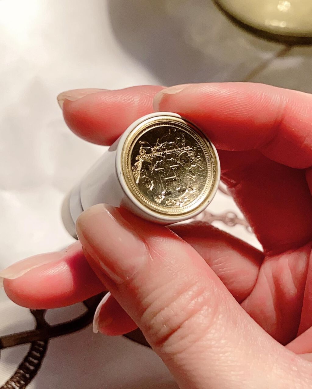 〈ルージュ・エルメス〉 ルージュ ア レーヴル サティネ/エルメス/口紅を使ったクチコミ(3枚目)