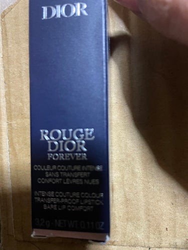 ルージュ ディオール フォーエヴァー スティック 525 フォーエヴァー シェリー/Dior/口紅を使ったクチコミ（1枚目）