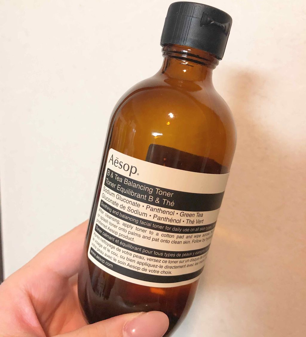 B & T バランシング トナー/Aesop/化粧水を使ったクチコミ(1枚目)