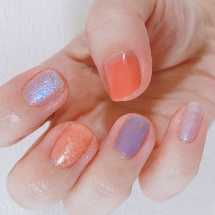 カラフルネイルズ/キャンメイク/マニキュアを使ったクチコミ(3枚目)