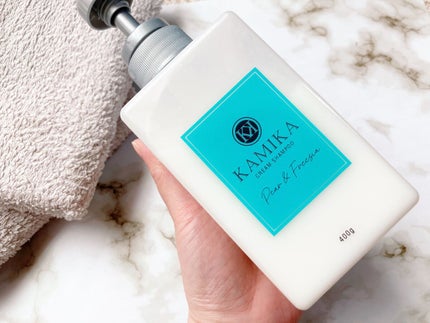 黒髪クリームシャンプー/KAMIKA/シャンプー・コンディショナーを使ったクチコミ(2枚目)