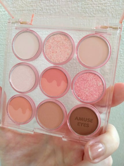 アイカラーパレット/AMUSE/アイシャドウパレットを使ったクチコミ(1枚目)
