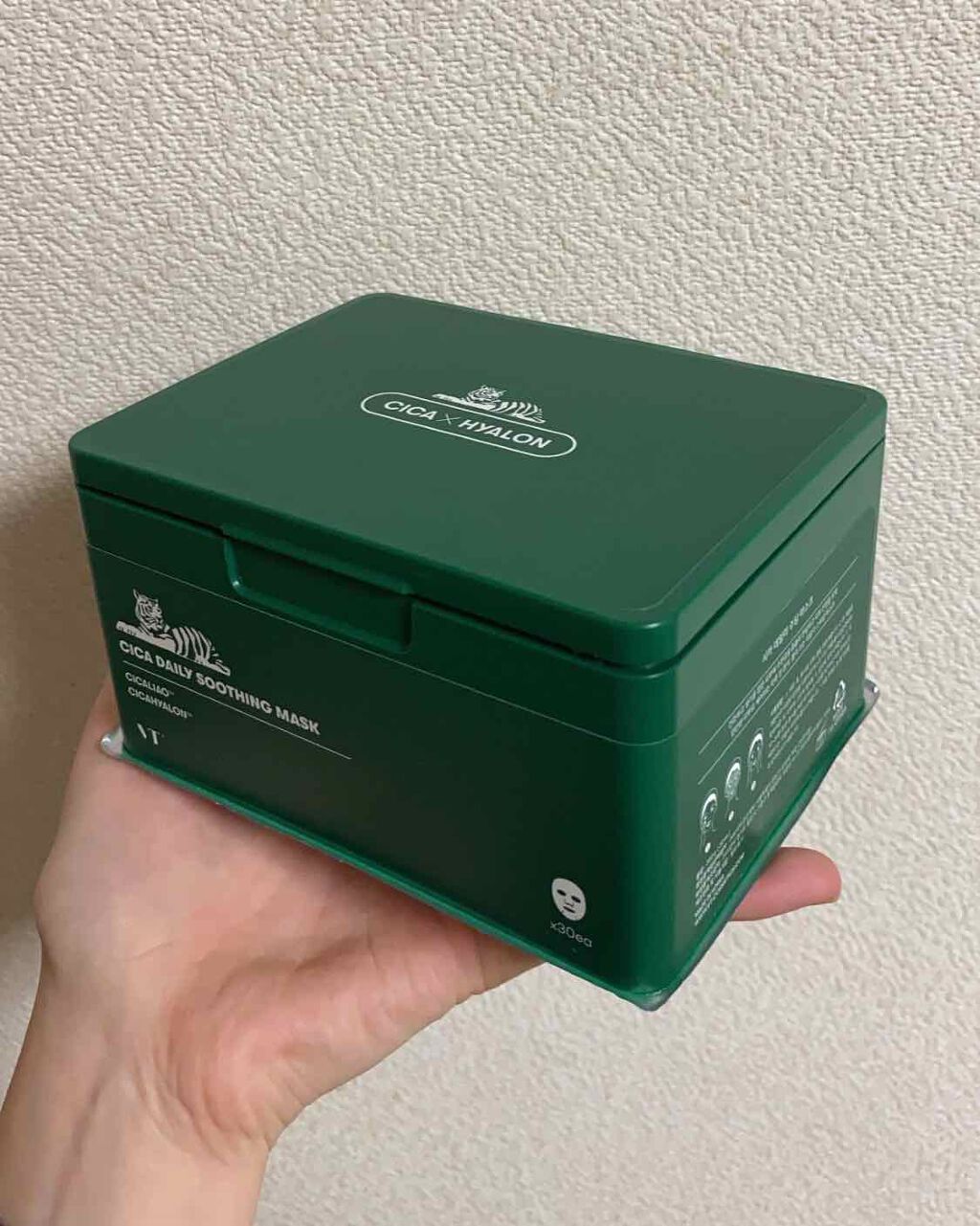 CICA デイリースージングマスク/VT/シートマスク・パックを使ったクチコミ（1枚目）