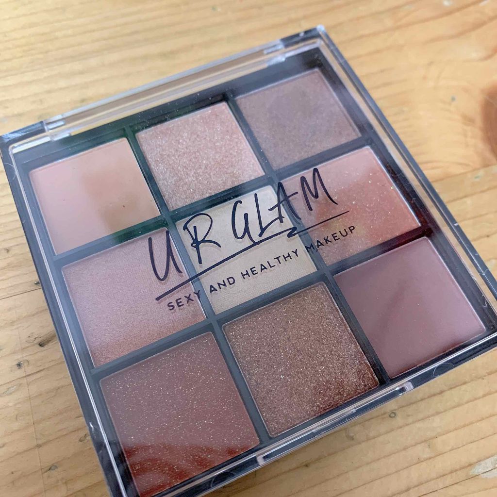 UR GLAM　BLOOMING EYE COLOR PALETTE/U R GLAM/アイシャドウパレットを使ったクチコミ（1枚目）