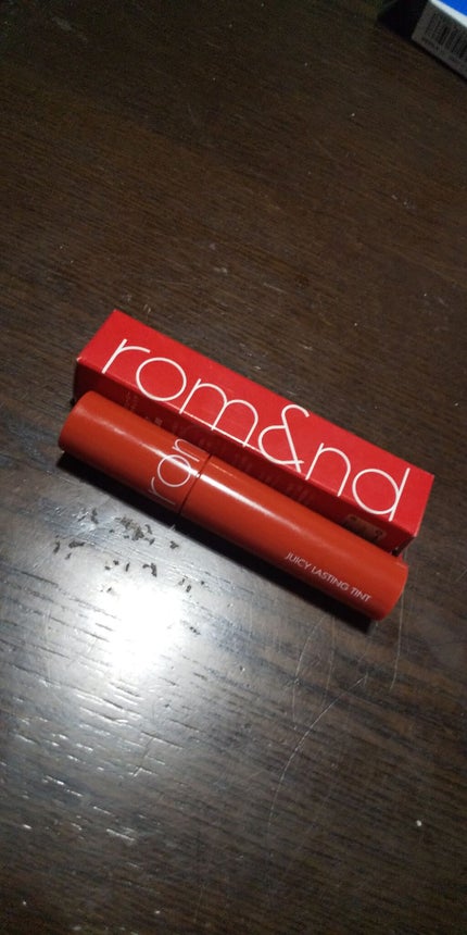 ジューシーラスティングティント/rom&nd/リップティントを使ったクチコミ(1枚目)