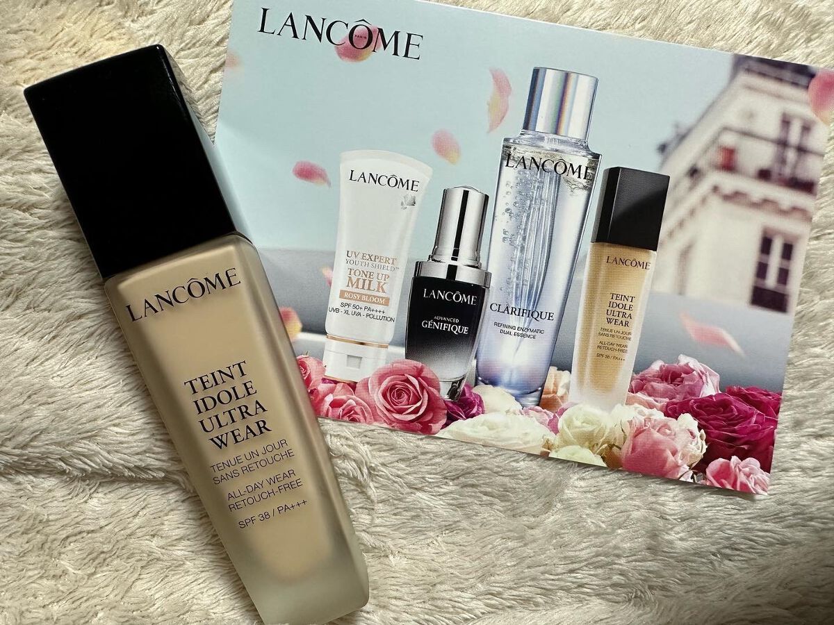 タンイドル ウルトラ ウェア リキッド/LANCOME/リキッドファンデーションを使ったクチコミ(1枚目)