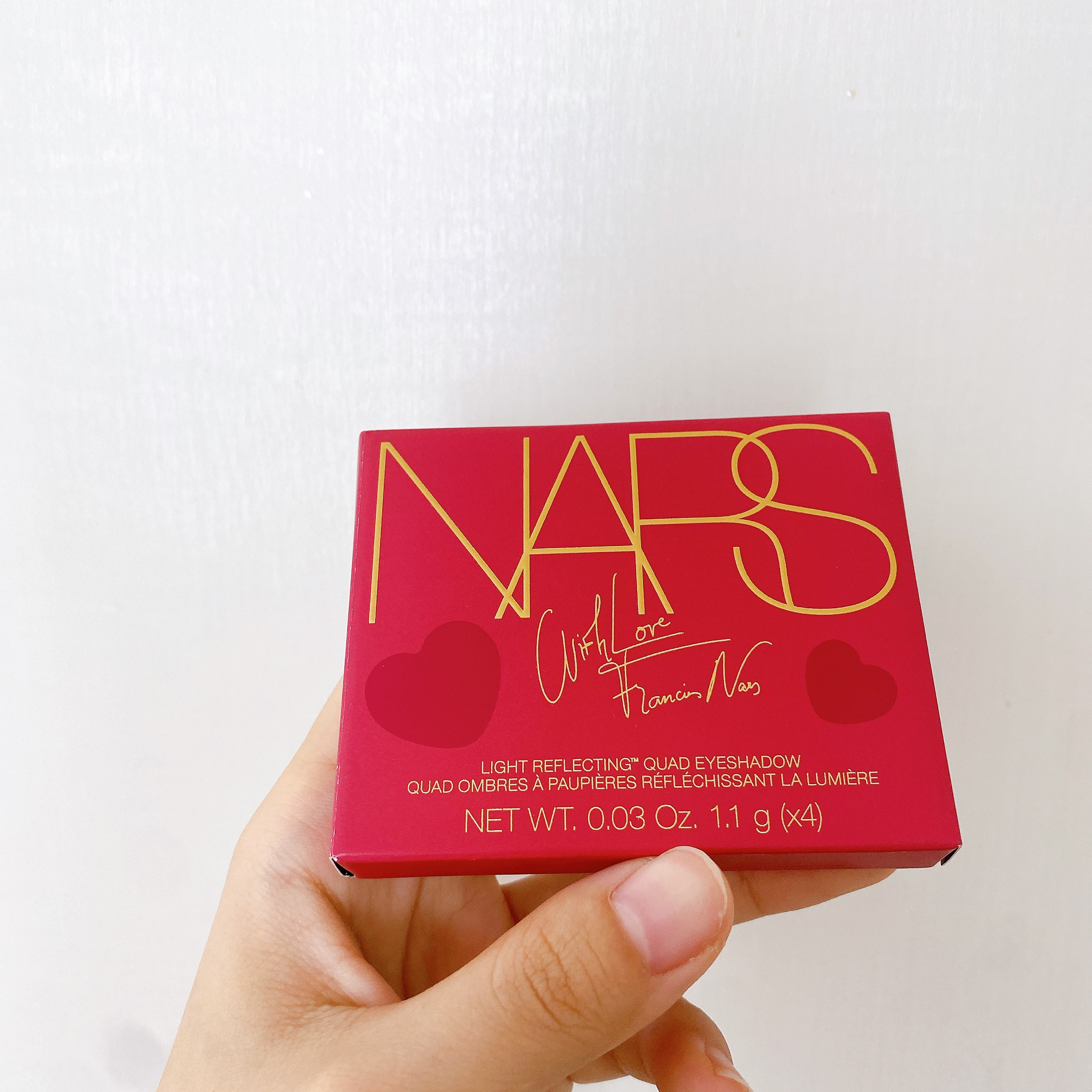ライトリフレクティング クワッドアイシャドー/NARS/アイシャドウパレットを使ったクチコミ（2枚目）