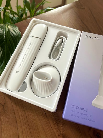 ロイヤル ウォーターピーリング IPX7完全防水/ANLAN/美顔器・マッサージを使ったクチコミ(7枚目)