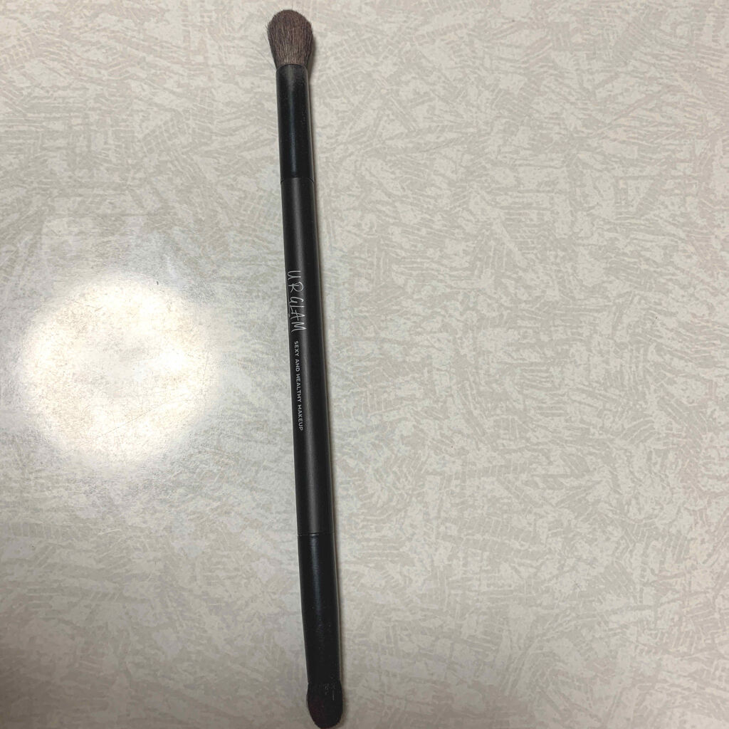 UR GLAM　DUO EYESHADOW BRUSH A（デュオアイシャドウブラシA）/U R GLAM/メイクブラシを使ったクチコミ（3枚目）