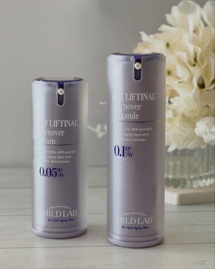 5GF リフティナル ターンオーバー クリーム /次世代レチノール/Mildlab/フェイスクリームを使ったクチコミ(2枚目)