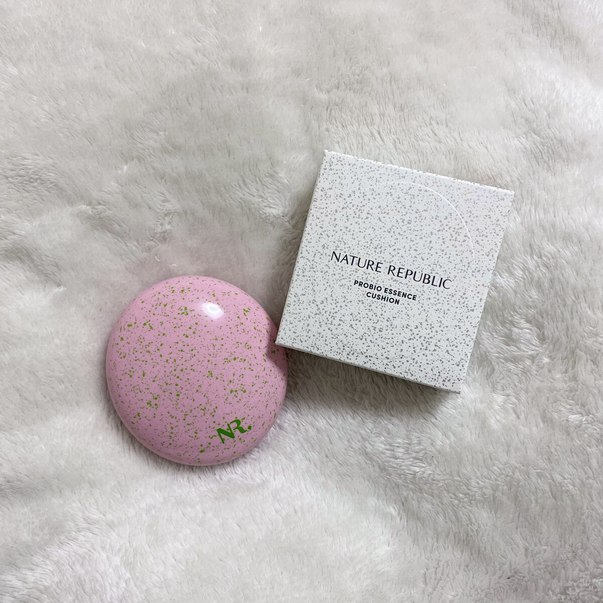 PROBIOエッセンスクッション/ネイチャーリパブリック/クッションファンデーションを使ったクチコミ（1枚目）