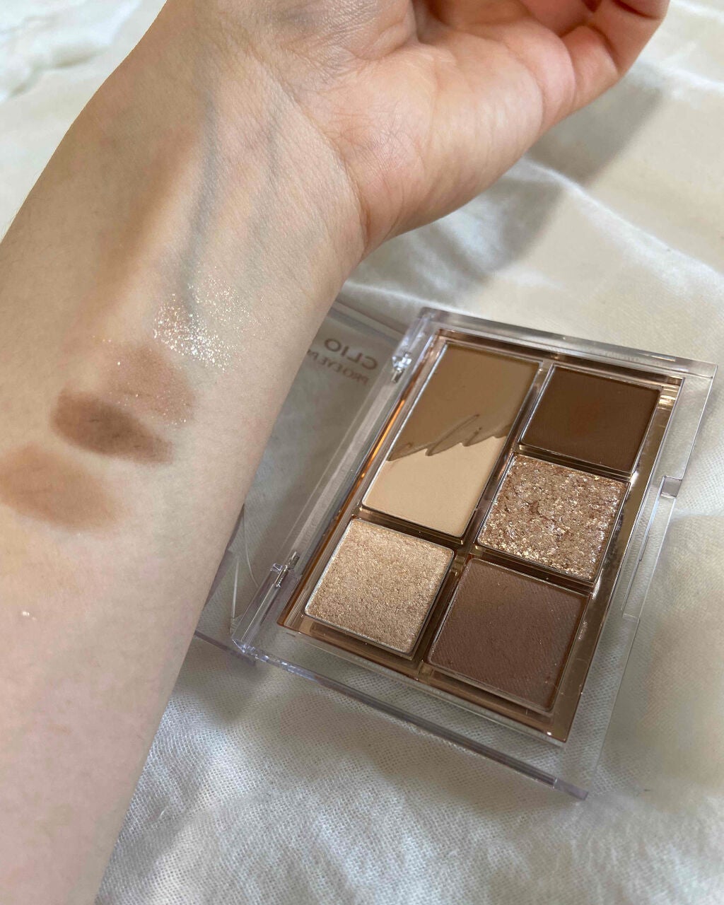 プロ アイパレット ミニ/CLIO/アイシャドウパレットを使ったクチコミ(2枚目)