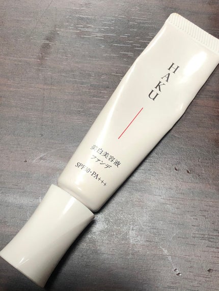 薬用 美白美容液ファンデ/HAKU/クリーム・エマルジョンファンデーションを使ったクチコミ(1枚目)