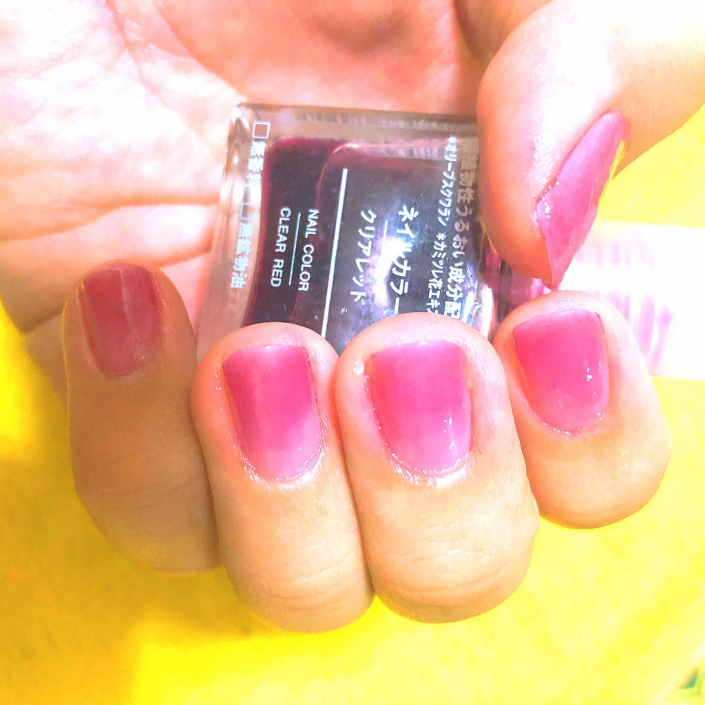 ネイルカラー/無印良品/マニキュアを使ったクチコミ(1枚目)