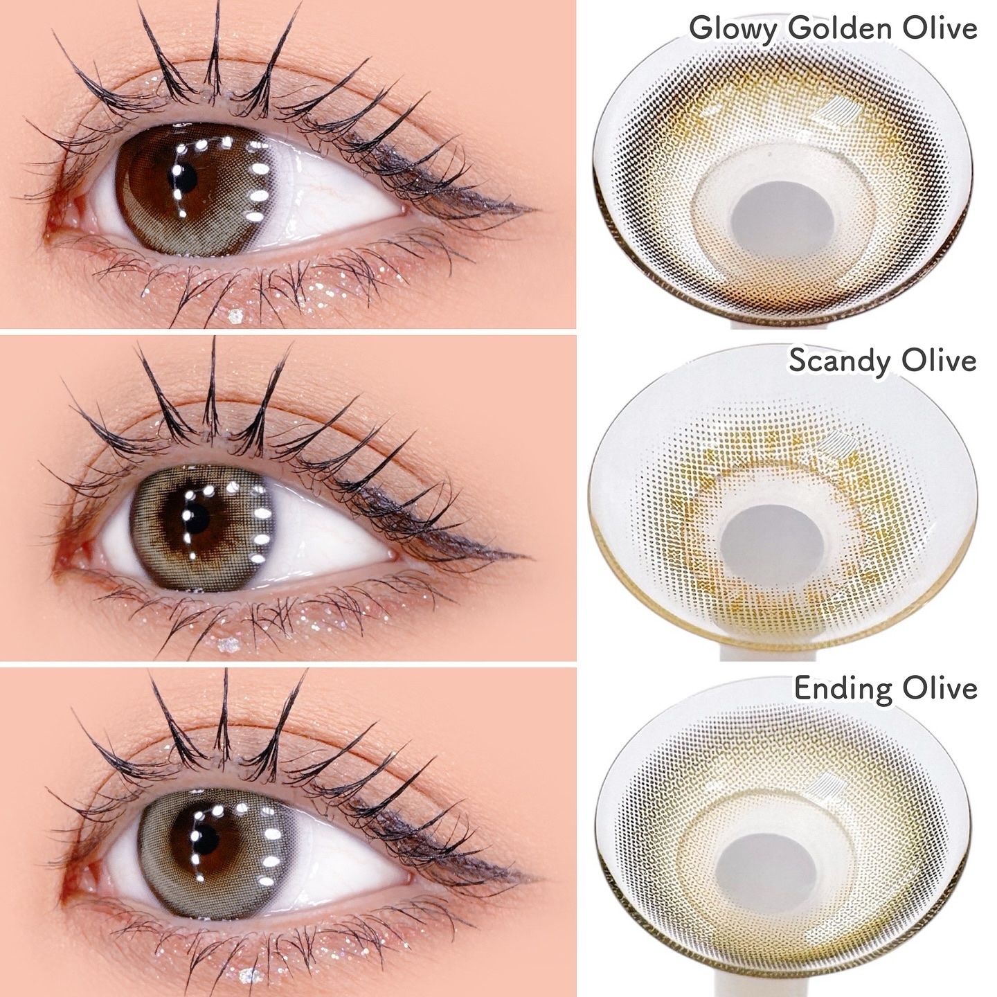 Ending 1day/OLENS/ワンデー（１DAY）カラコンを使ったクチコミ（3枚目）