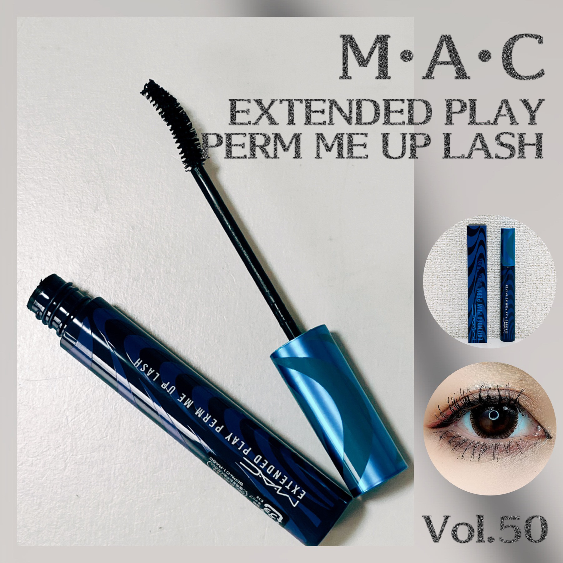 エクステンディッド プレイ パーム ミー アップ ラッシュ/M・A・C/マスカラを使ったクチコミ（1枚目）