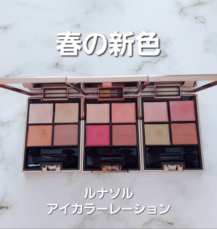 アイカラーレーション/LUNASOL/アイシャドウパレットを使ったクチコミ(1枚目)
