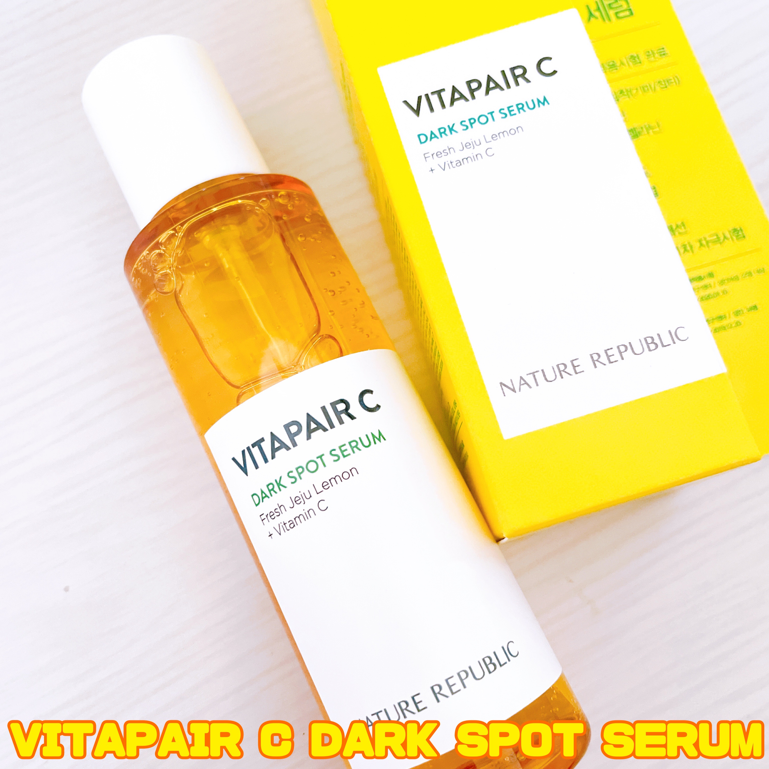 ビタペアC シミケアセラム/ネイチャーリパブリック/美容液を使ったクチコミ（2枚目）