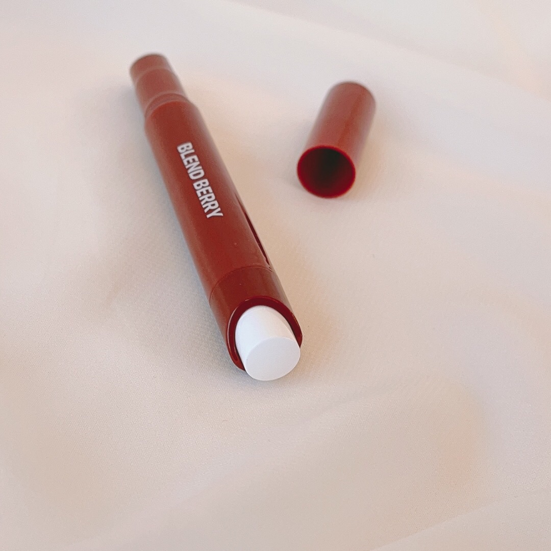 ブレンドベリー リップバルーン 008 うるわしプラムブラウン/BLEND BERRY/口紅を使ったクチコミ（3枚目）