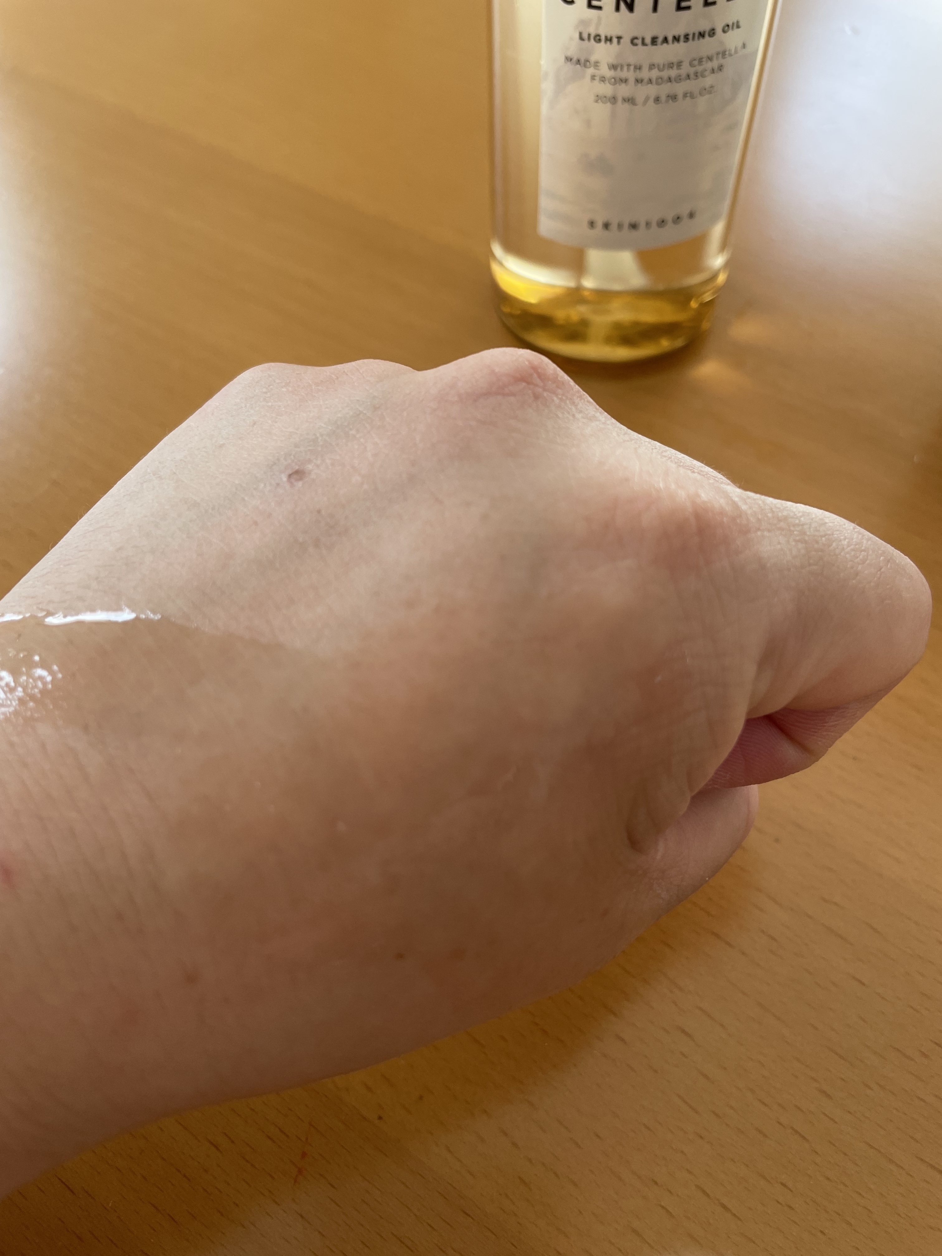 センテラ ライトクレンジングオイル/SKIN1004/オイルクレンジングを使ったクチコミ（3枚目）