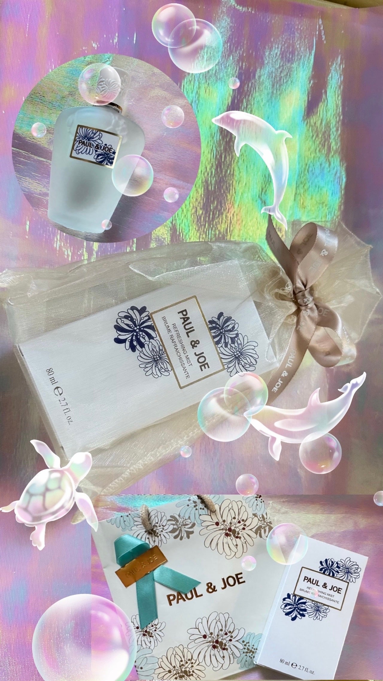 リフレッシング ミスト 001 MEDITERRANEAN BREEZE/PAUL & JOE BEAUTE/ボディローションを使ったクチコミ(1枚目)