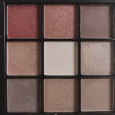 UR GLAM　BLOOMING EYE COLOR PALETTE/U R GLAM/パウダーアイシャドウを使ったクチコミ（2枚目）