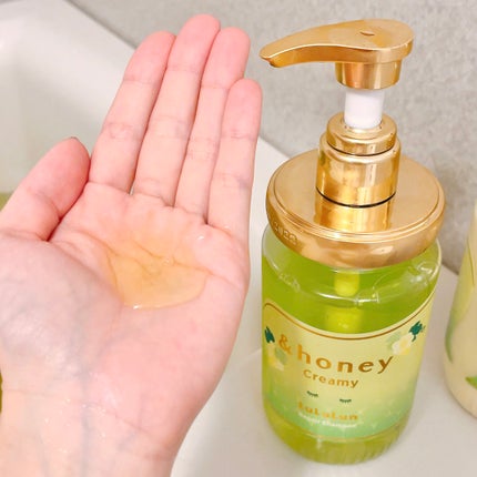 アンドハニー クリーミー ルルルン リペア ペアセット/&honey/シャンプー・コンディショナーを使ったクチコミ(6枚目)