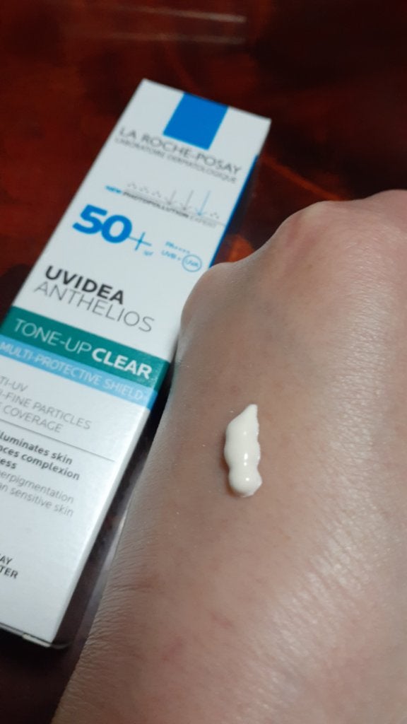 UVイデア XL プロテクショントーンアップ ローズ/ラ ロッシュ ポゼ/日焼け止めクリームを使ったクチコミ(4枚目)