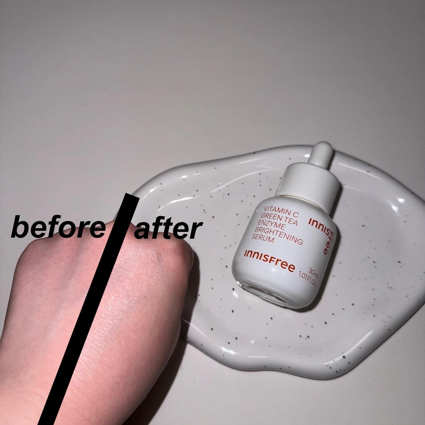 ビタC グリーンティーエンザイム ブライト セラム/innisfree/美容液を使ったクチコミ(4枚目)