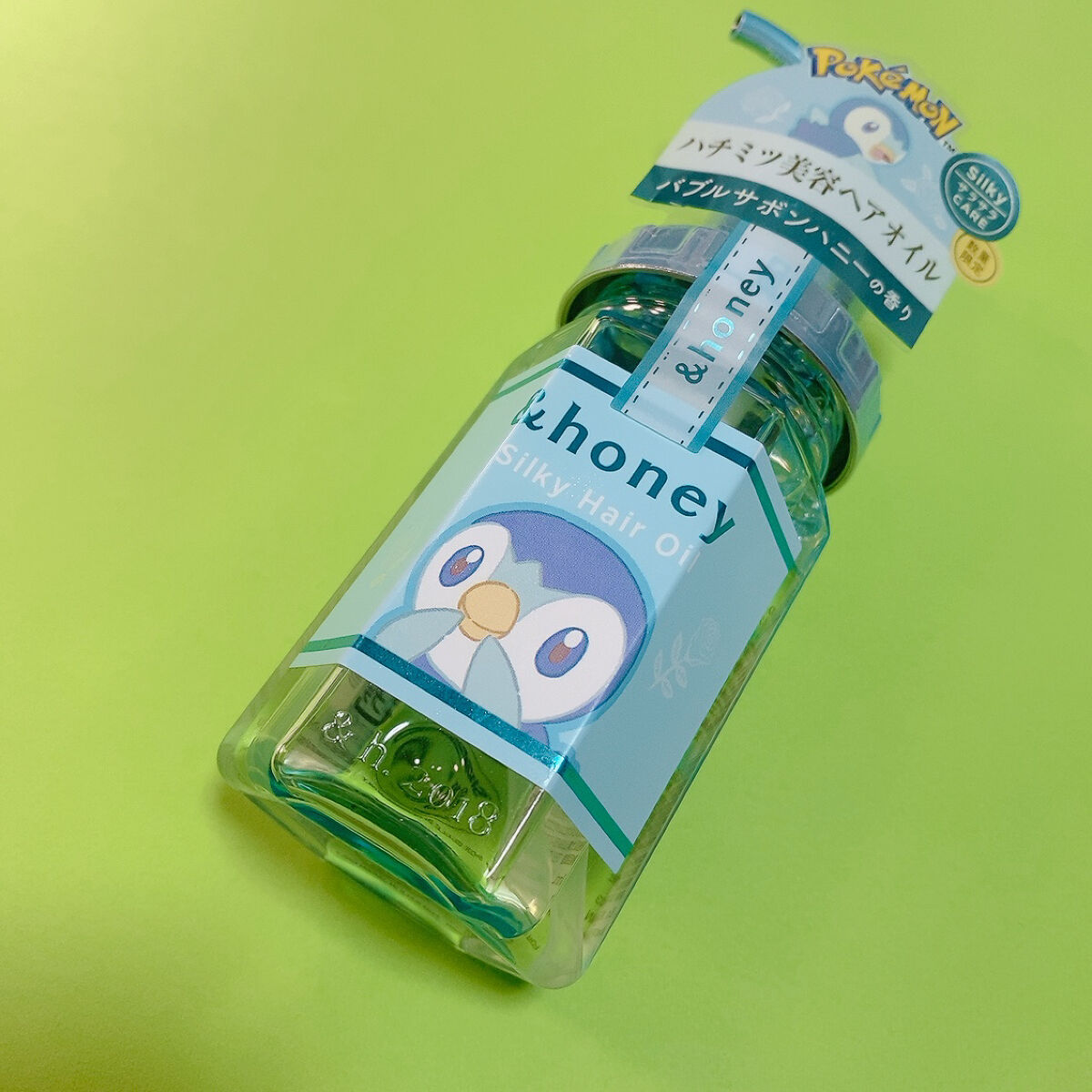 かぽのクチコミ「⚡️ポケモンゲットだぜ🐧⚡️

ポッチャマバージョン数量限定

&honey

シルキー スム.....」（3枚目）