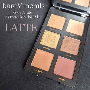 bareMinerals ジェン ヌード アイシャドウ パレットのクチコミ「【ベアミネラル　ジェンヌードアイシャドウパレット｜ラテ】

こちらのパレット、日本の公式サイト.....」（1枚目）