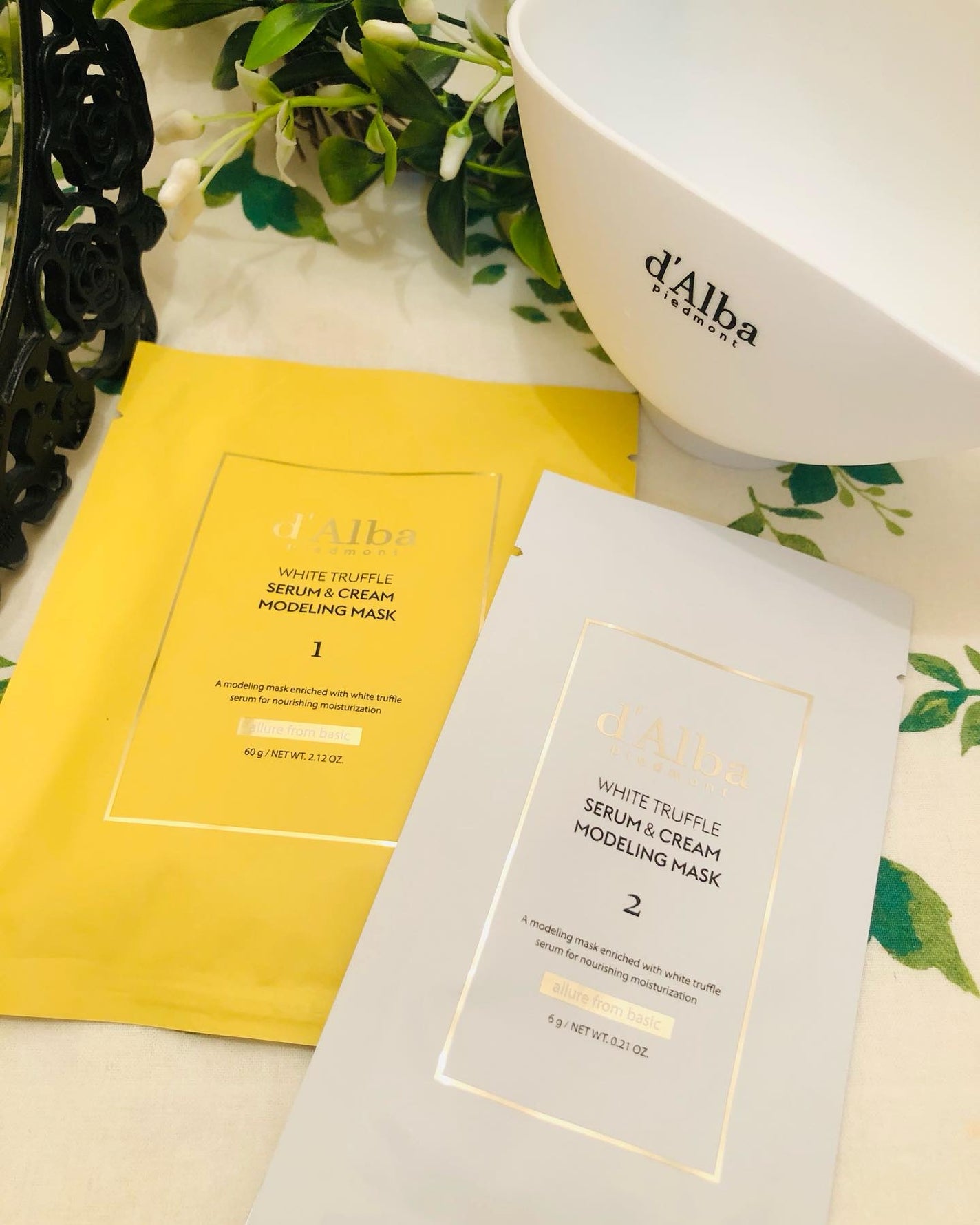 ホワイトトリュフセラムアンドクリームモデリングマスク/ダルバ/洗い流すパック・マスクを使ったクチコミ(2枚目)