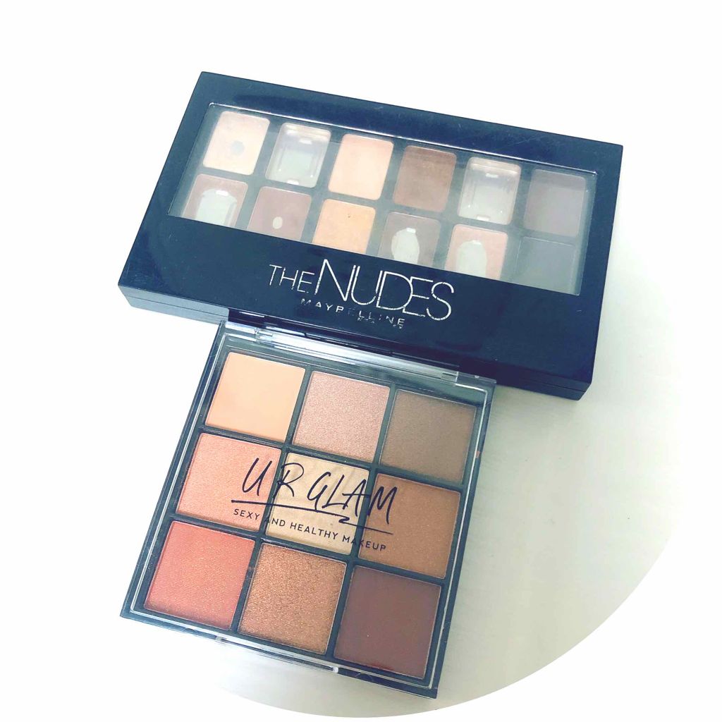 ヌードパレット/MAYBELLINE NEW YORK/アイシャドウパレットを使ったクチコミ（1枚目）