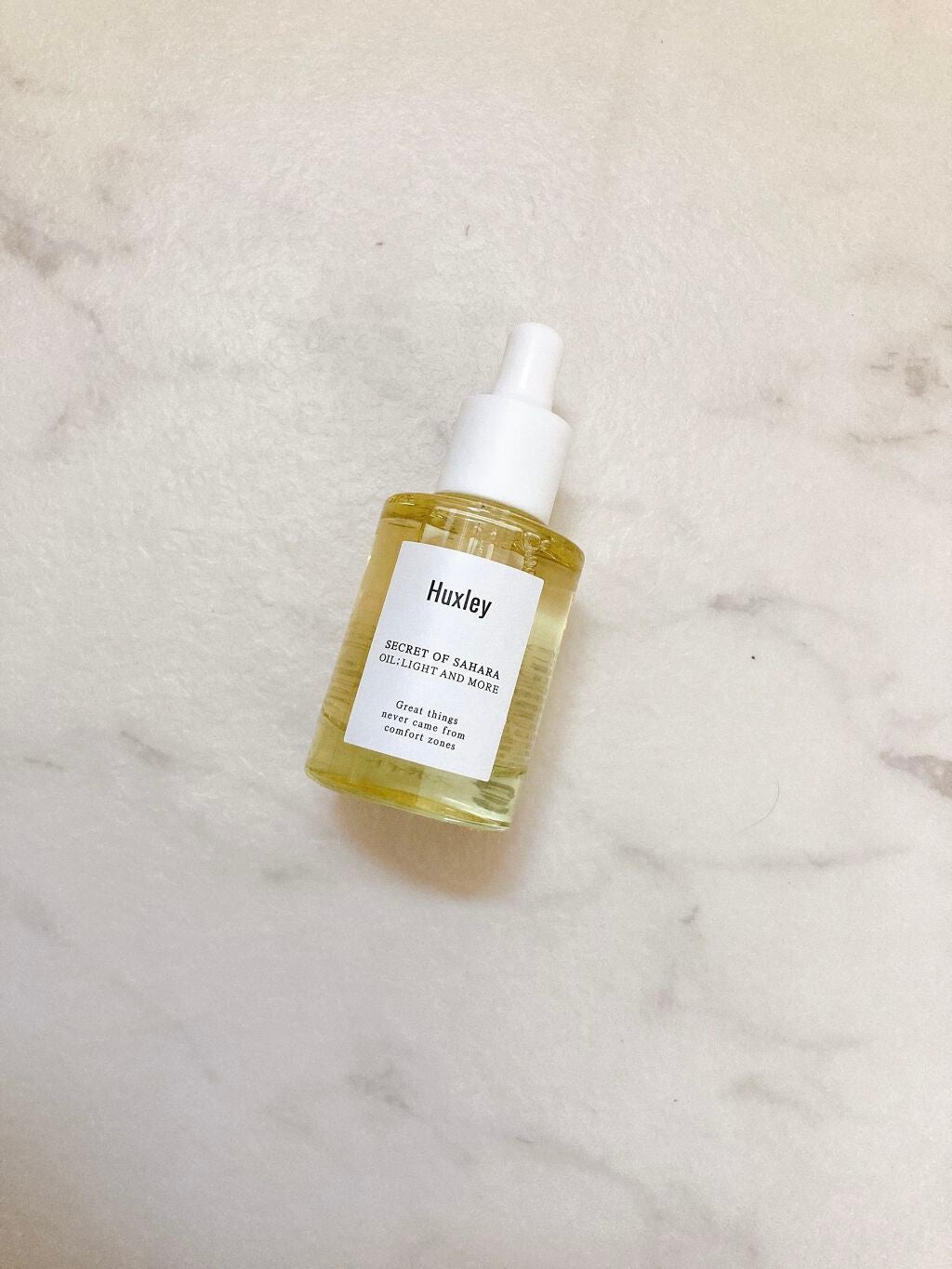 オイル;ライトアンドモア/Huxley/美容液を使ったクチコミ(2枚目)