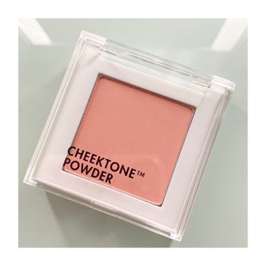 CHEEKTONE POWDER/TONYMOLY/パウダーチークを使ったクチコミ（2枚目）