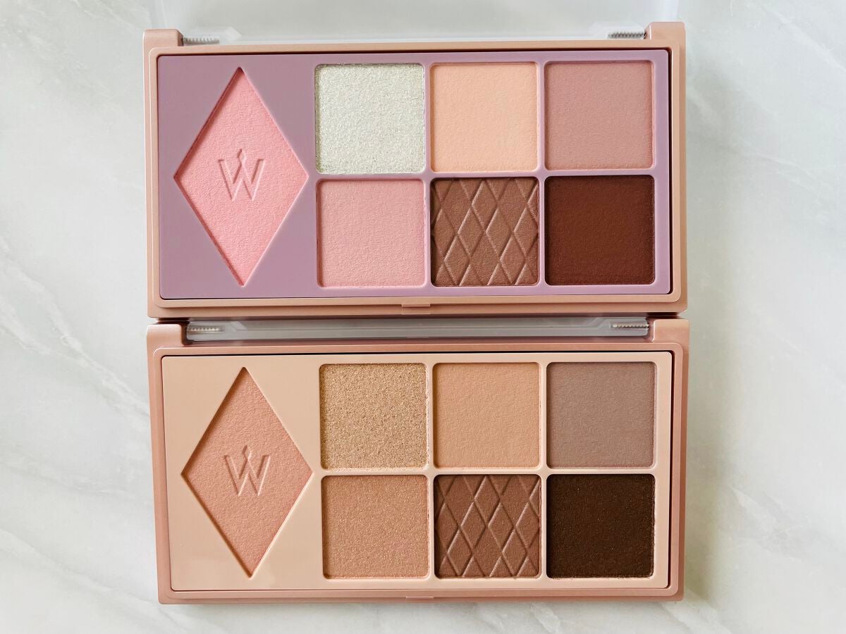 ウォンジョンヨ W デイリームードアップパレット /Wonjungyo/アイシャドウパレットを使ったクチコミ(4枚目)