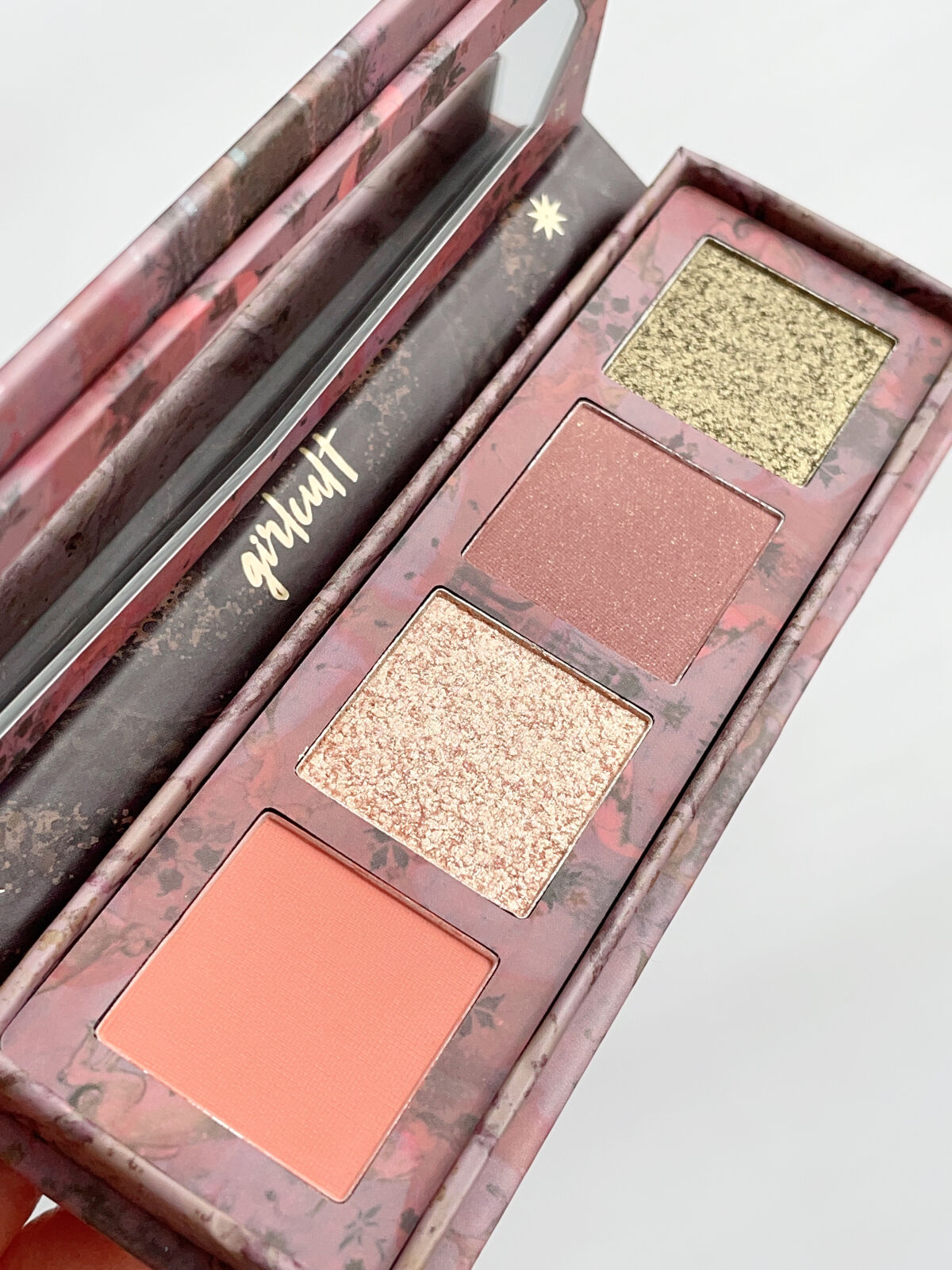 山海シリーズ 4色アイシャドウパレット 01 勺雀 sparrow/GirlCult/アイシャドウパレットを使ったクチコミ（3枚目）