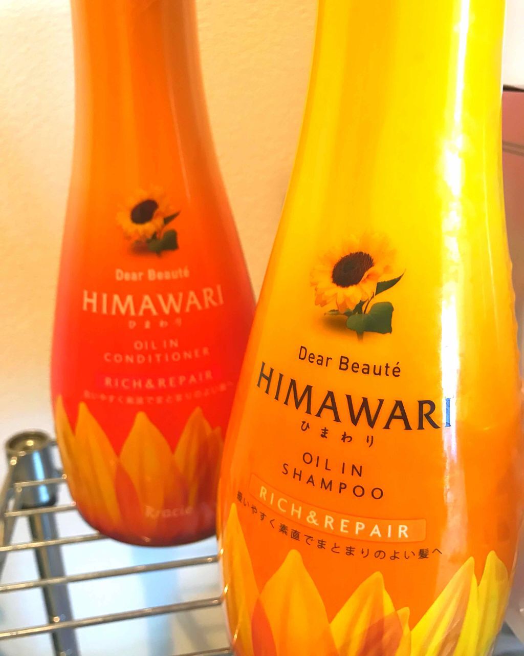 オイルインシャンプー／コンディショナー(グロス&リペア)(旧)/ディアボーテ/シャンプー・コンディショナーを使ったクチコミ（2枚目）