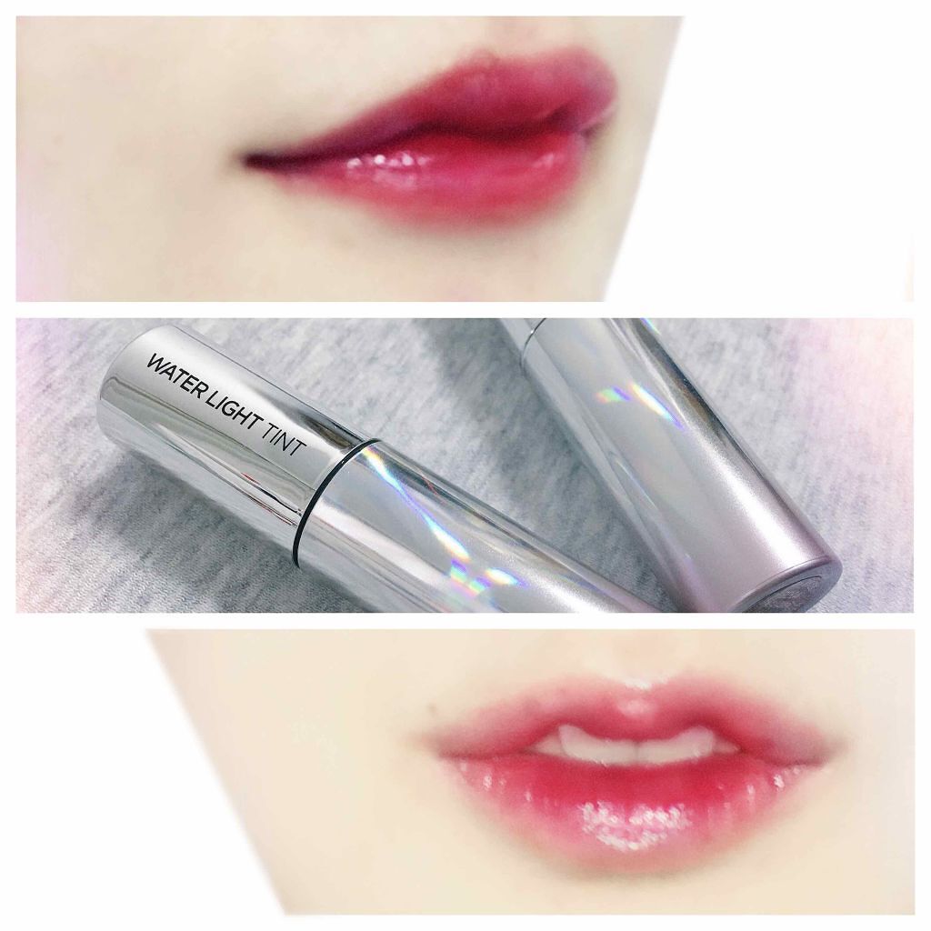 アピュー ウォーターライト ティント CR01/A’pieu/リップティントを使ったクチコミ（2枚目）