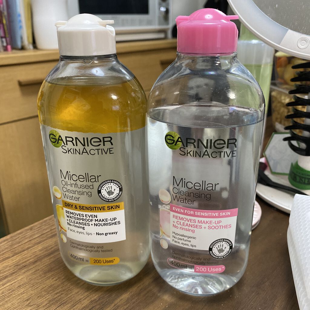 ミセルクレンジングウォーター/GARNIER SKIN NATURALS (海外)/クレンジングウォーターを使ったクチコミ（1枚目）