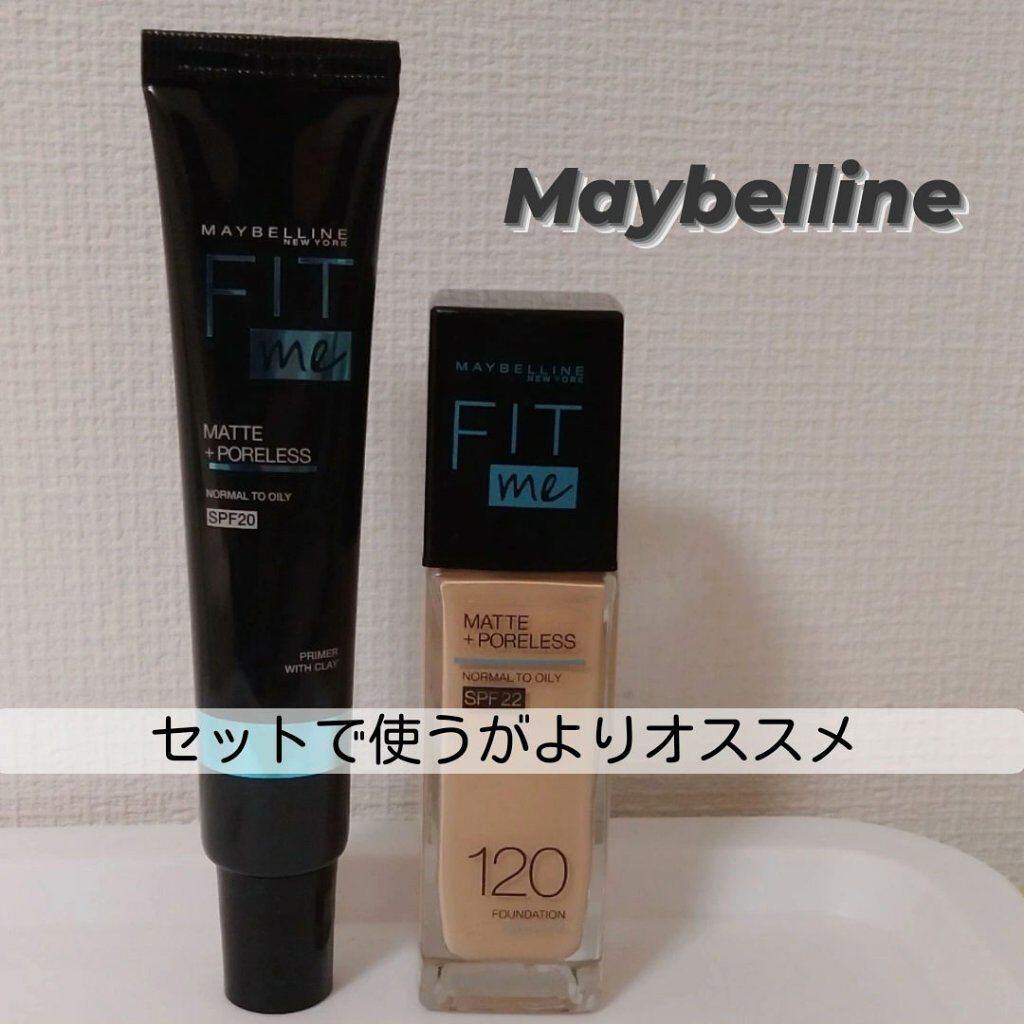 フィットミー リキッドファンデーション R/MAYBELLINE NEW YORK/リキッドファンデーションを使ったクチコミ（1枚目）