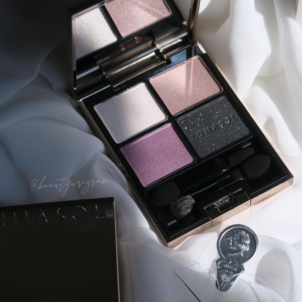 アイカラーレーション EX16 Lavender Satin（限定発売）/LUNASOL/アイシャドウパレットを使ったクチコミ（1枚目）