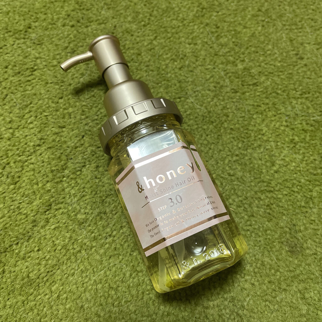 モイストシャイン ヘアオイル3.0/&honey/ヘアオイルを使ったクチコミ（1枚目）