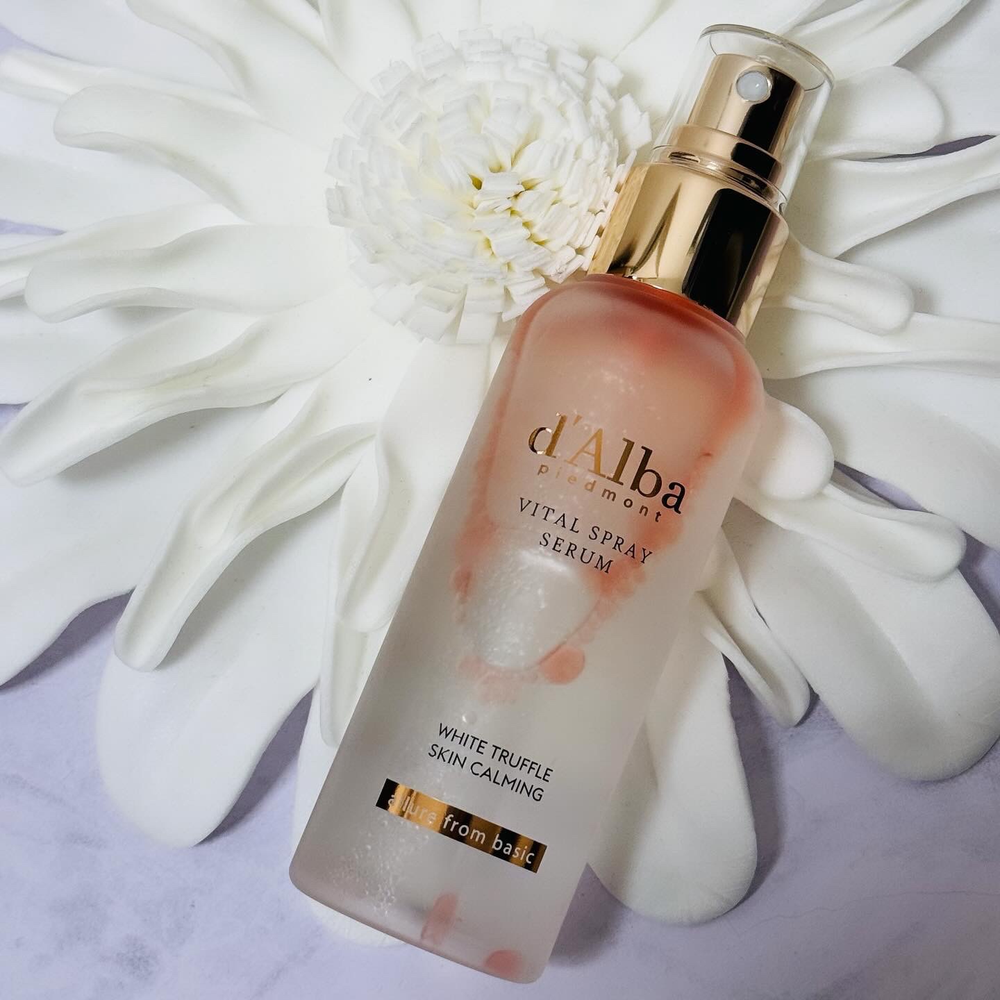 ダルバ ホワイトトリュフバイタルスプレーセラム/ダルバ/ミスト状化粧水を使ったクチコミ（1枚目）