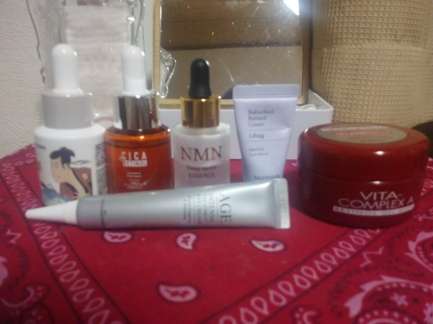 ビタコンプレックスA ジェルマスク/セルレ/フェイスクリームを使ったクチコミ(3枚目)