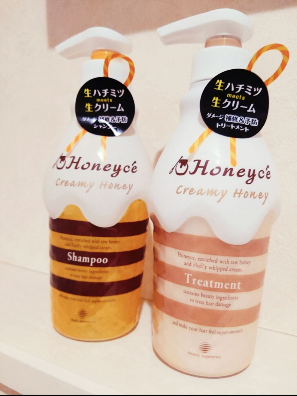 クリーミーハニー シャンプー/トリートメント/ハニーチェ/市販シャンプーを使ったクチコミ(1枚目)