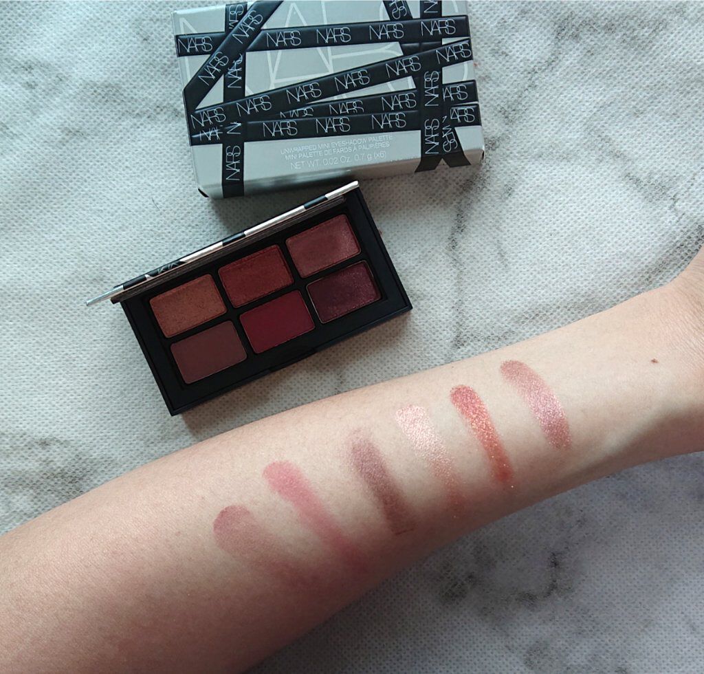 アンラップド ミニアイシャドーパレット DOLCE VITA/NARS/アイシャドウパレットを使ったクチコミ（3枚目）