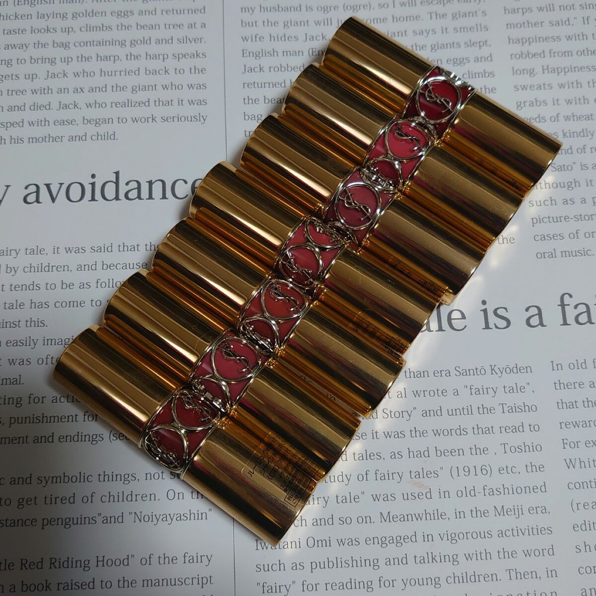 ルージュ ヴォリュプテ シャイン No.80 チリ チュニック/YVES SAINT LAURENT BEAUTE/口紅を使ったクチコミ（2枚目）